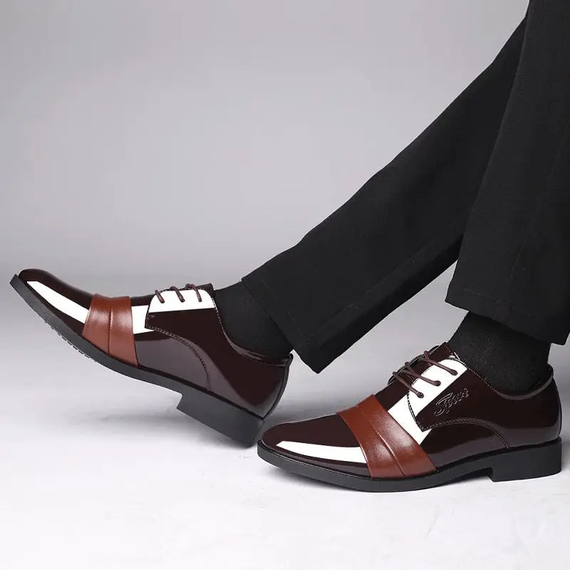 Men's Casual Leather Dress Shoes