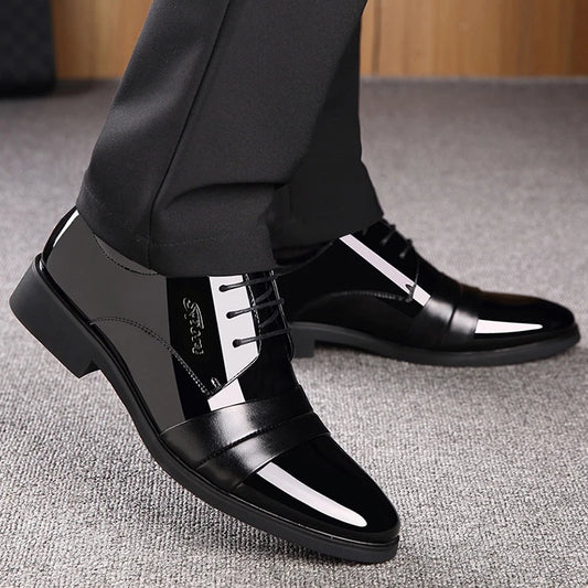 Men's Casual Leather Dress Shoes