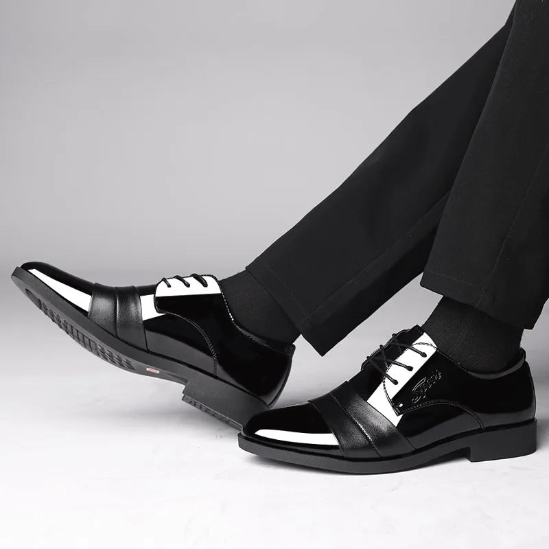 Men's Casual Leather Dress Shoes