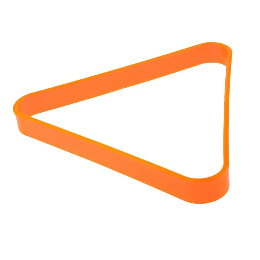 Plastic 8-Ball Billiard / Pool Table Triangle Rack Provides a Durable and Stylish Addition to Your Game Room