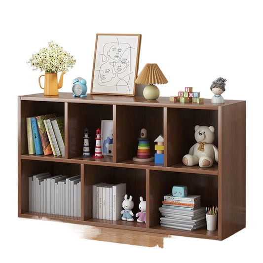 Children's Bookshelf - Sturdy Wooden Storage for Kids' Books and Toys Kids' Bookcase - Safe and Durable Bookshelf for Toddlers