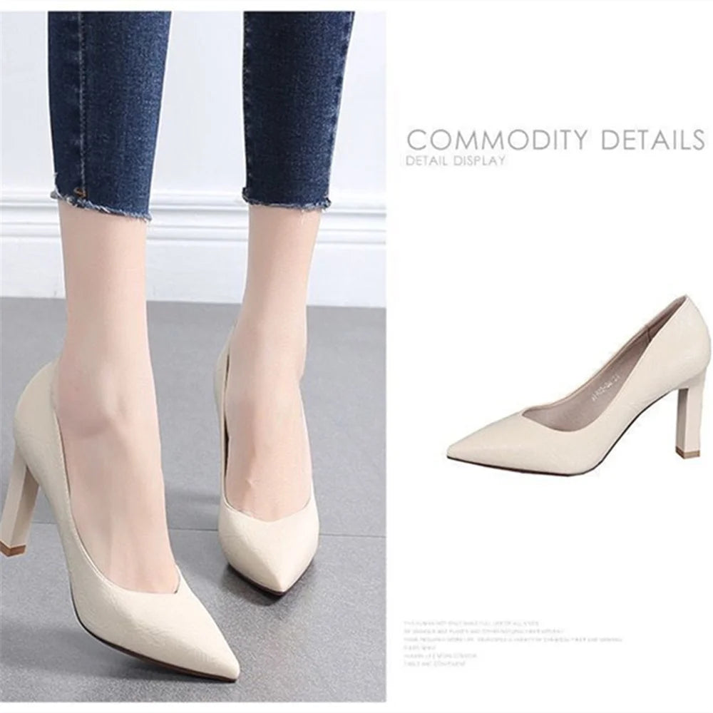 sapatos femininas women fashion sweet light weight high quality spring & summer stiletto heel shoes lady office sexy pumps b614