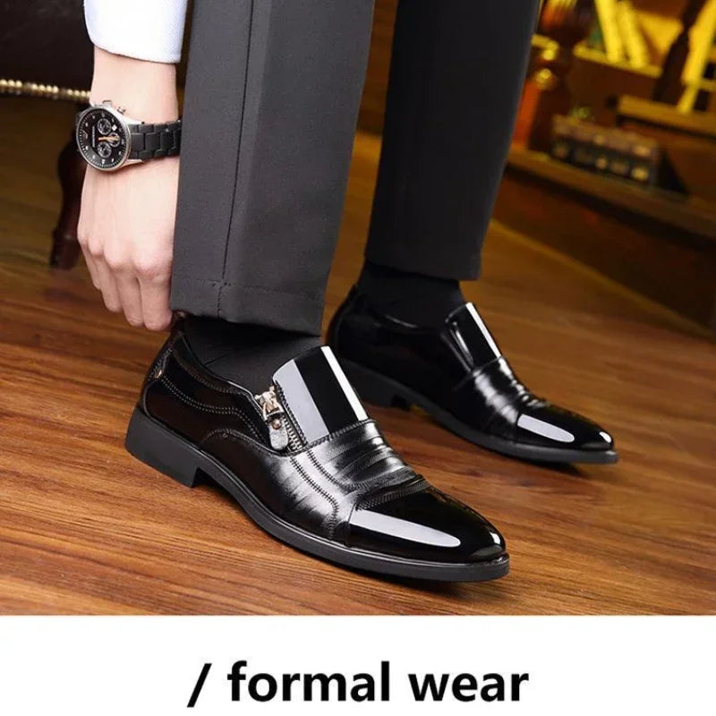 Men's Luxury Oxford Leather Business Shoes
