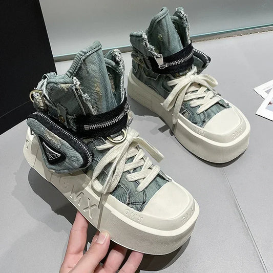 Women Mixed Colors Luxury Shoes