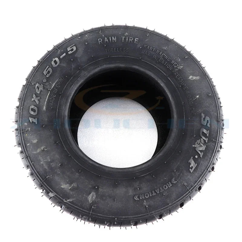Go Kart Tires 10x4.50-5 11x7.10-5 Competitive Kart Front and Rear Tires, Anti-skid Rain Tires