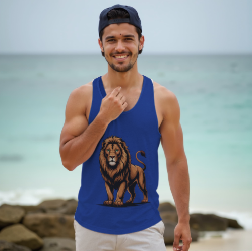 Crowned King Muscle Tank Top