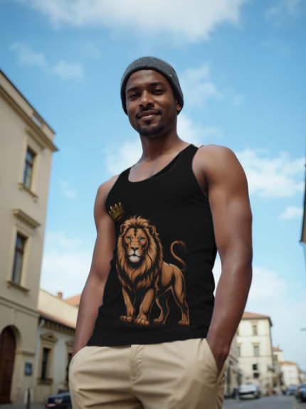 Crowned King Muscle Tank Top