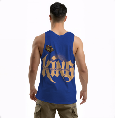 Crowned King Muscle Tank Top