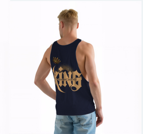 Crowned King Muscle Tank Top