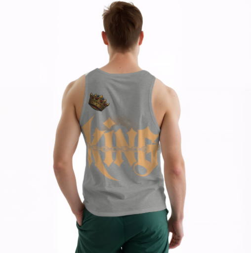 Crowned King Muscle Tank Top