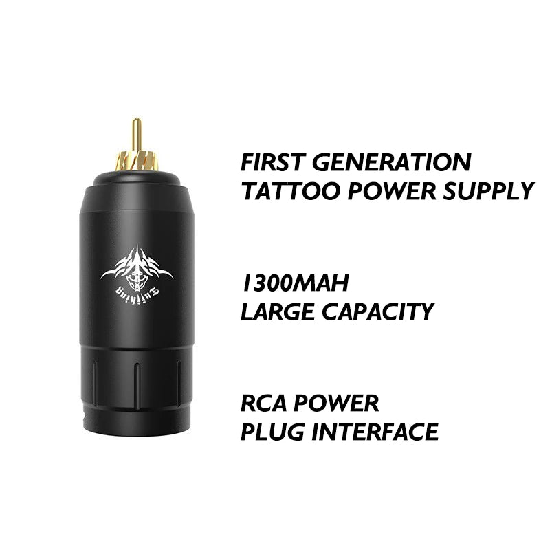 Tuffking Tattoo Machine Minimalist Set Tattoo Pen Tool Tattoo Motor Machine with Packaging Box and 10 Needles