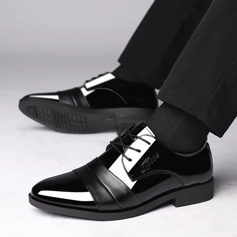 Men's Casual Leather Dress Shoes