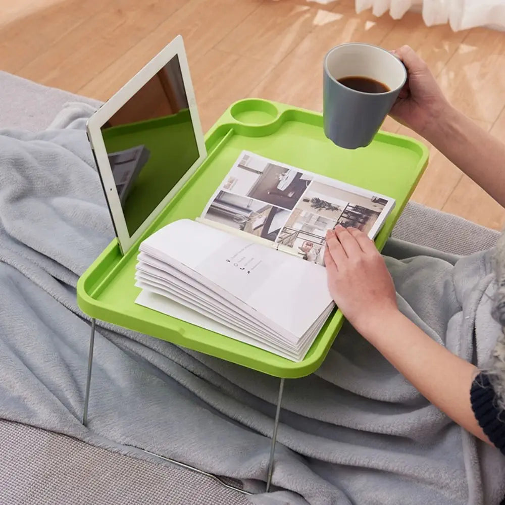 Furniture Durable Bed Desk Outdoor Picnic Plastic Camping Table Folding Table Foldable Table Laptop Table