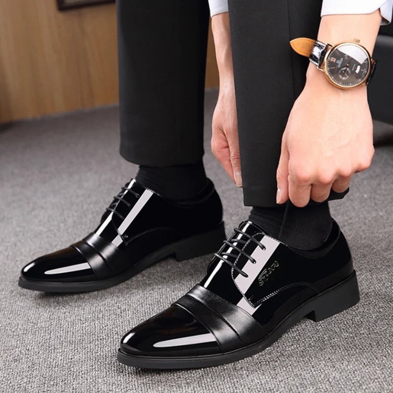 Men's Casual Leather Dress Shoes