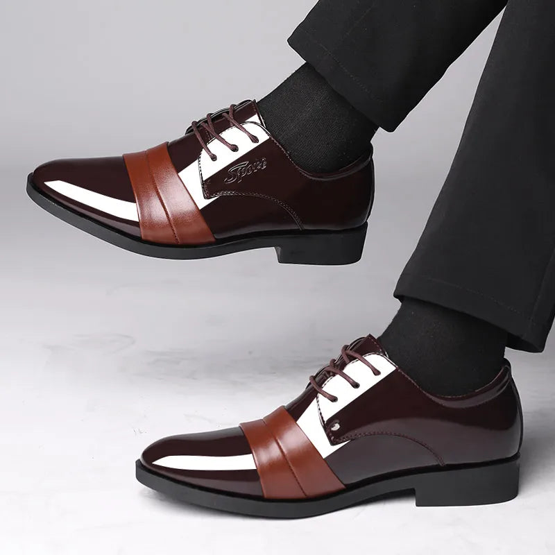 Men's Casual Leather Dress Shoes