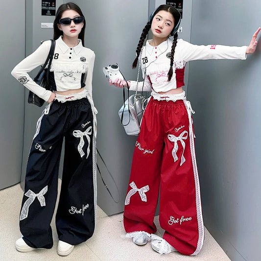 spring new teen   girls outfit sets