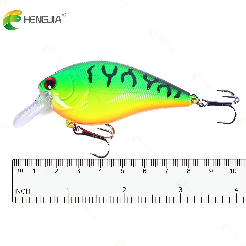 [Shallow Crankbait] 6pcs Shallow Diving Crankbait | Catch More Bass & Pike with Artificial Wobbler Hard Bait Fishing Lure