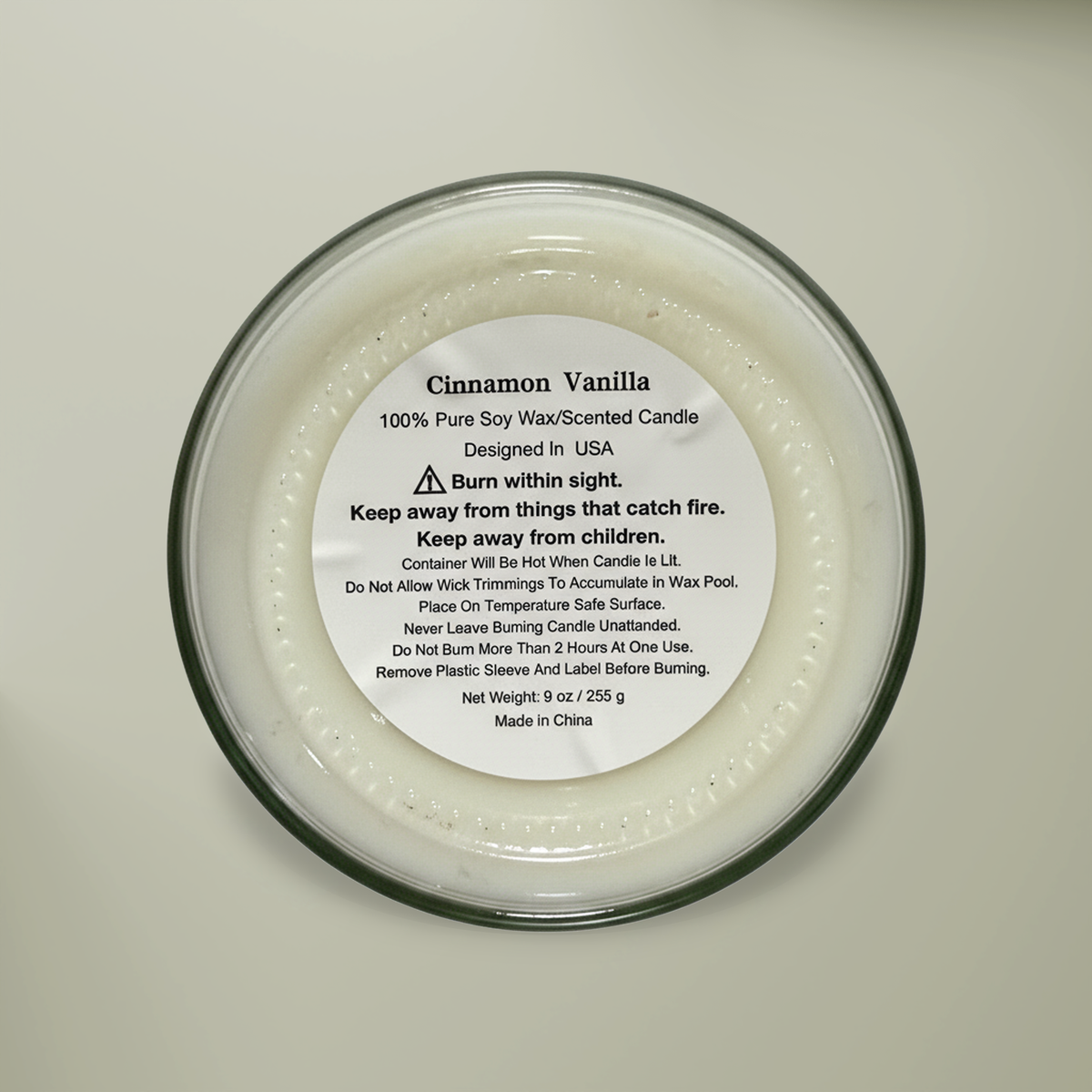Authentic Royalty "Queen Lion" Soy Candle  9oz Jar