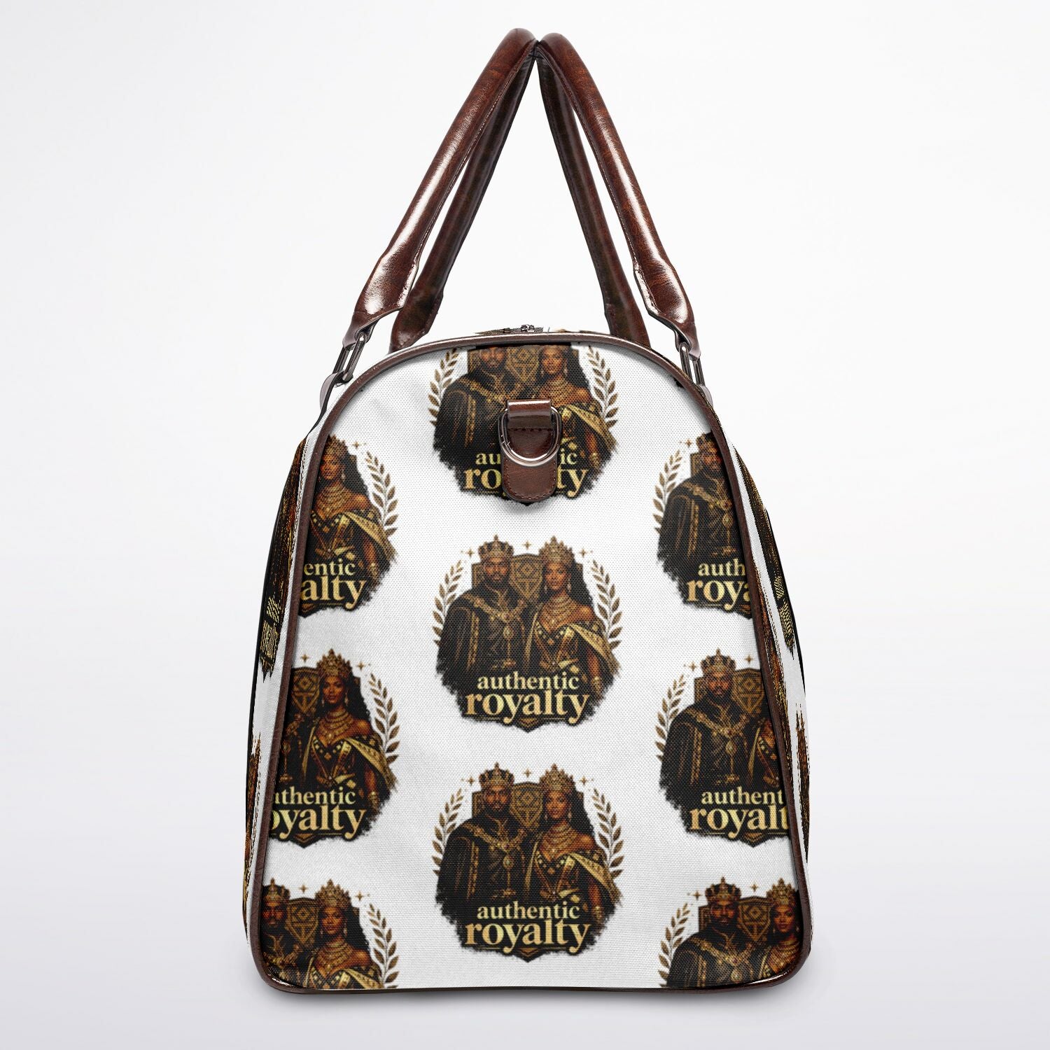 "King & Queen" Canvas Duffel Bag, Large