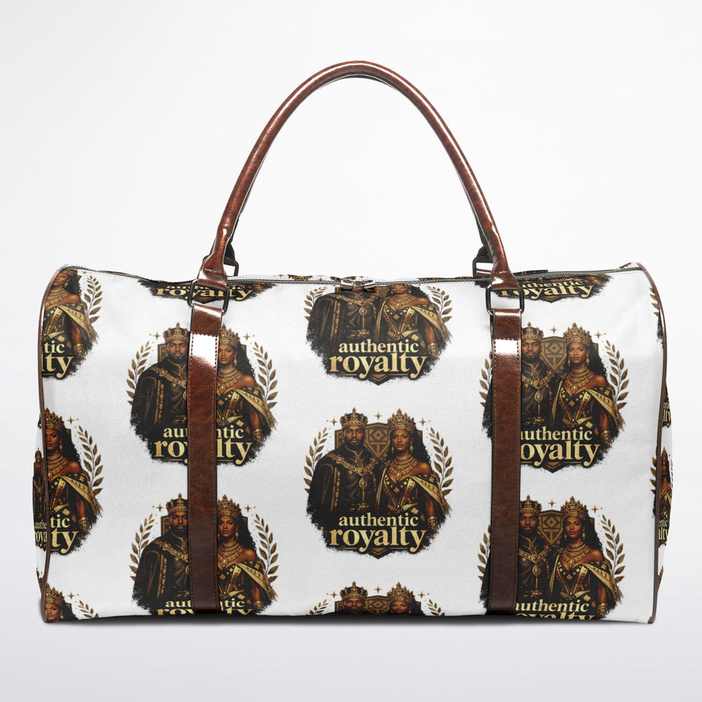 "King & Queen" Canvas Duffel Bag, Large