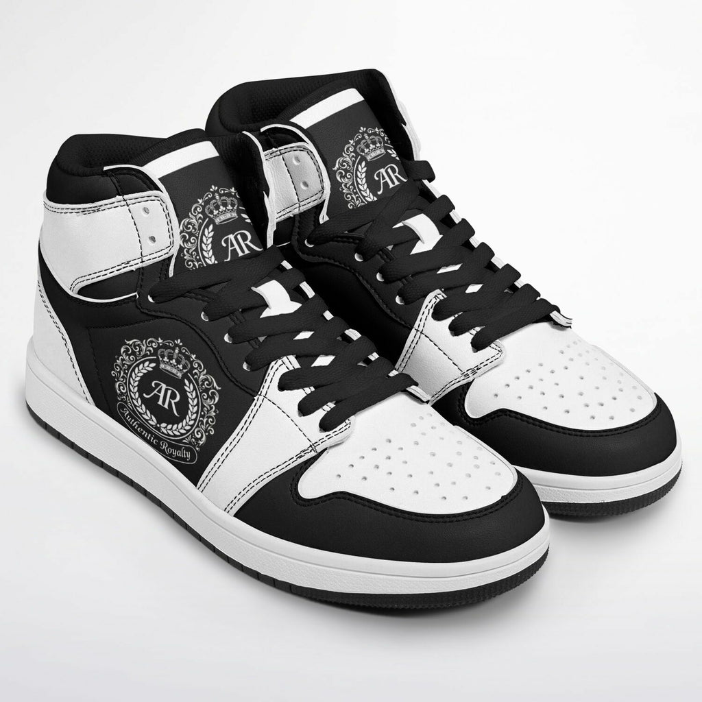 KoolKingKickz "Black & White Motion" High Top Shoes