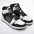 KoolKingKickz "Black & White Motion" High Top Shoes