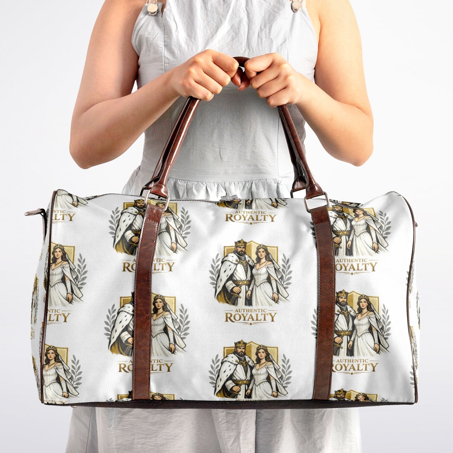 "King & Queen" Canvas Duffel Bag – Urban Voyager