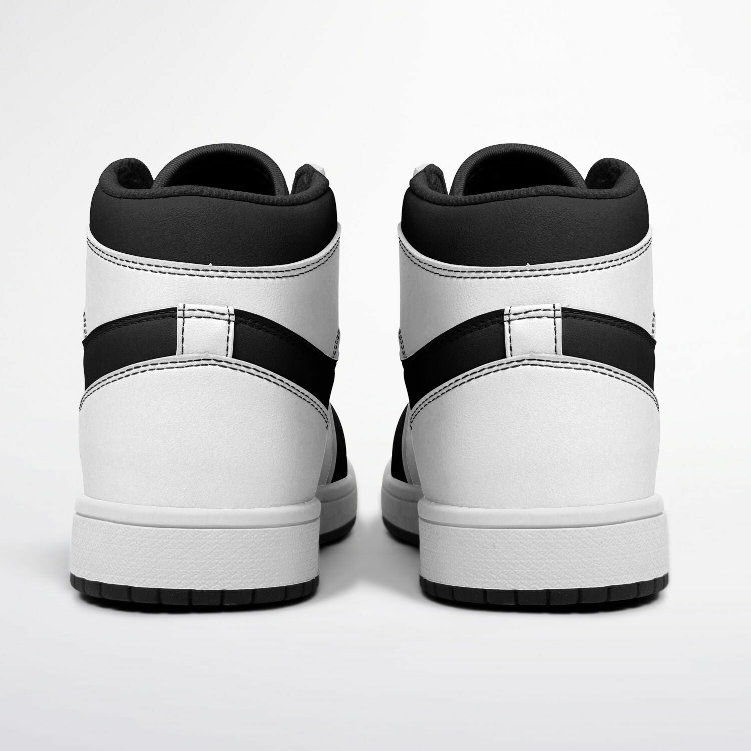 KoolKingKickz "Black & White Motion" High Top Shoes
