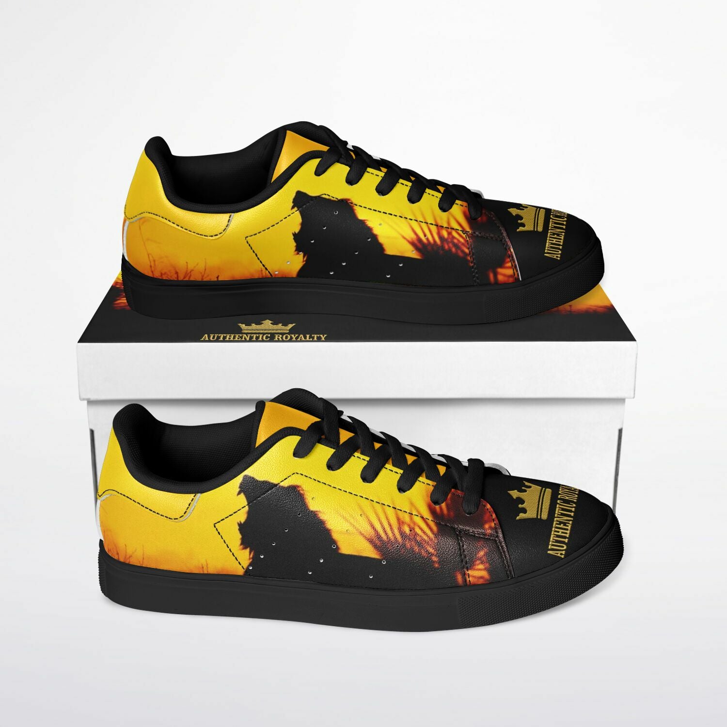 KoolKingKickz "Sunset" Low Top Shoes
