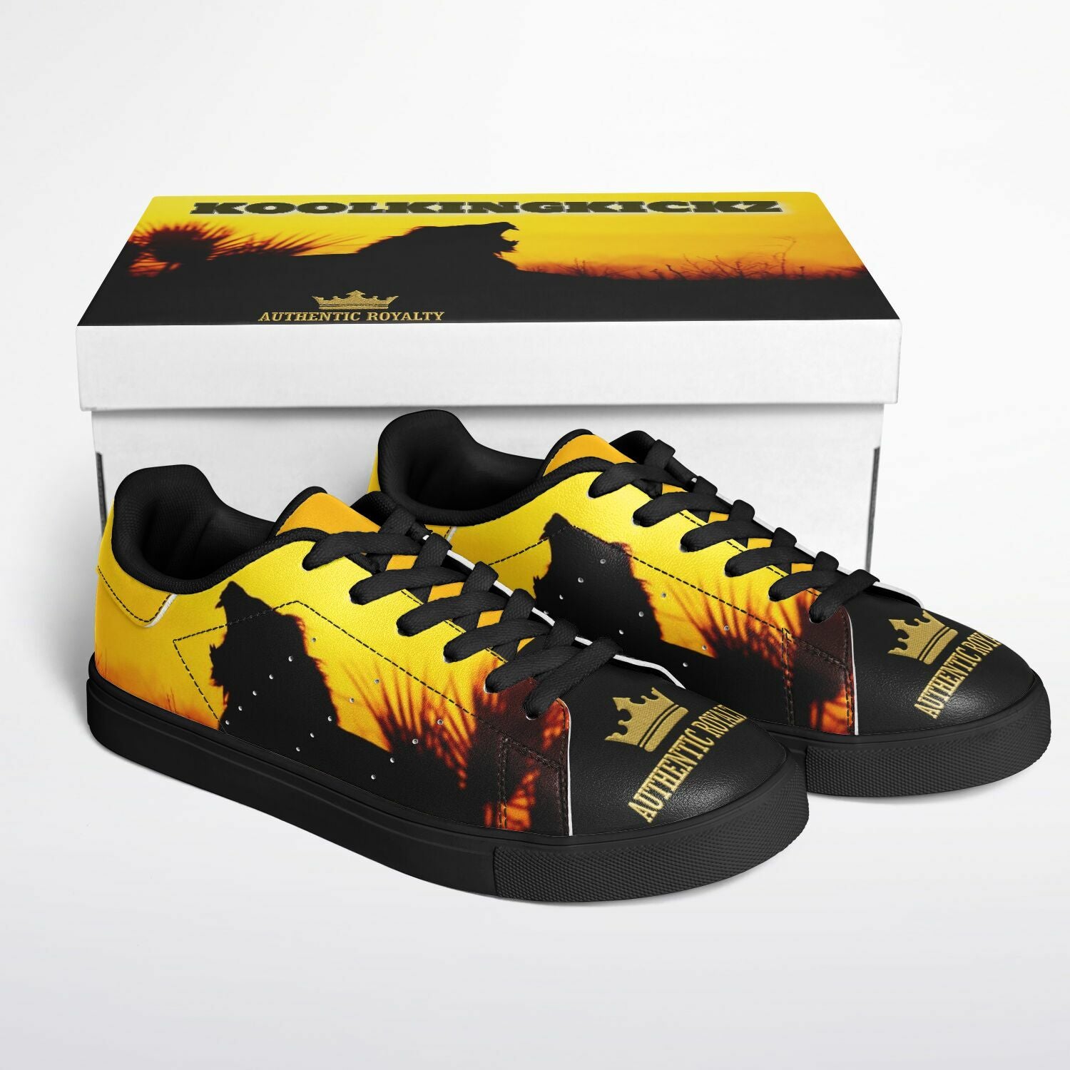 KoolKingKickz "Sunset" Low Top Shoes