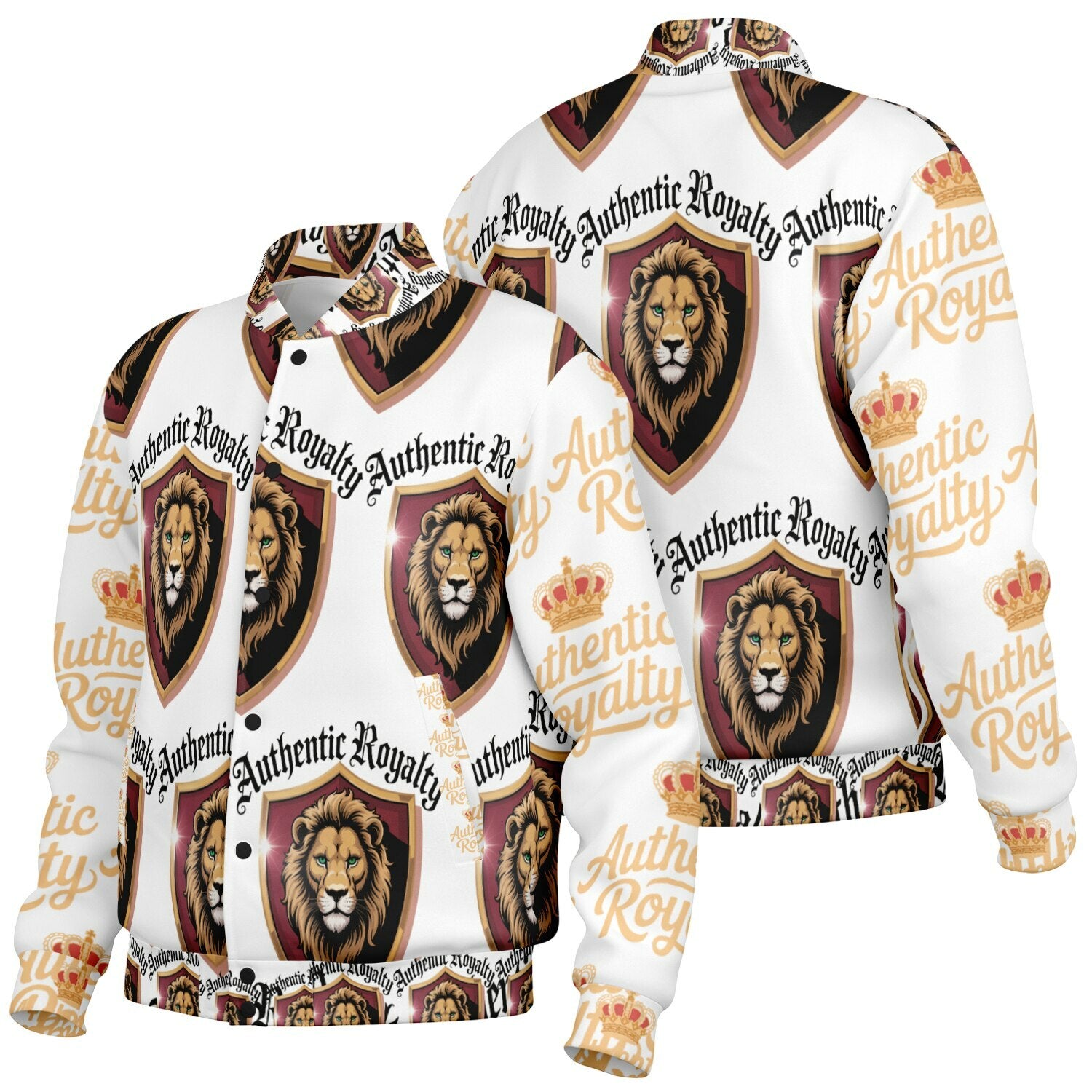 "King Lion" Heavyweight Baseball Jacket