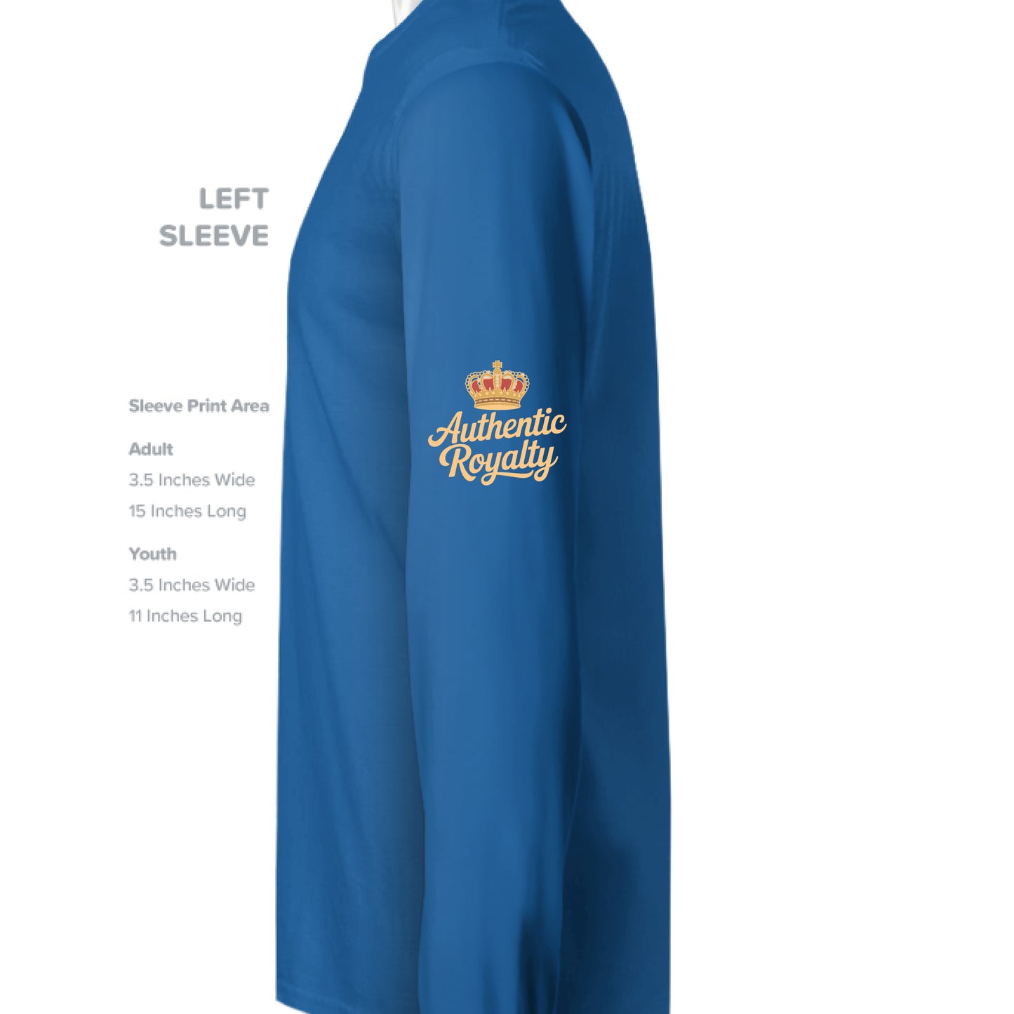 True Royal - SLEEVE_LEFT