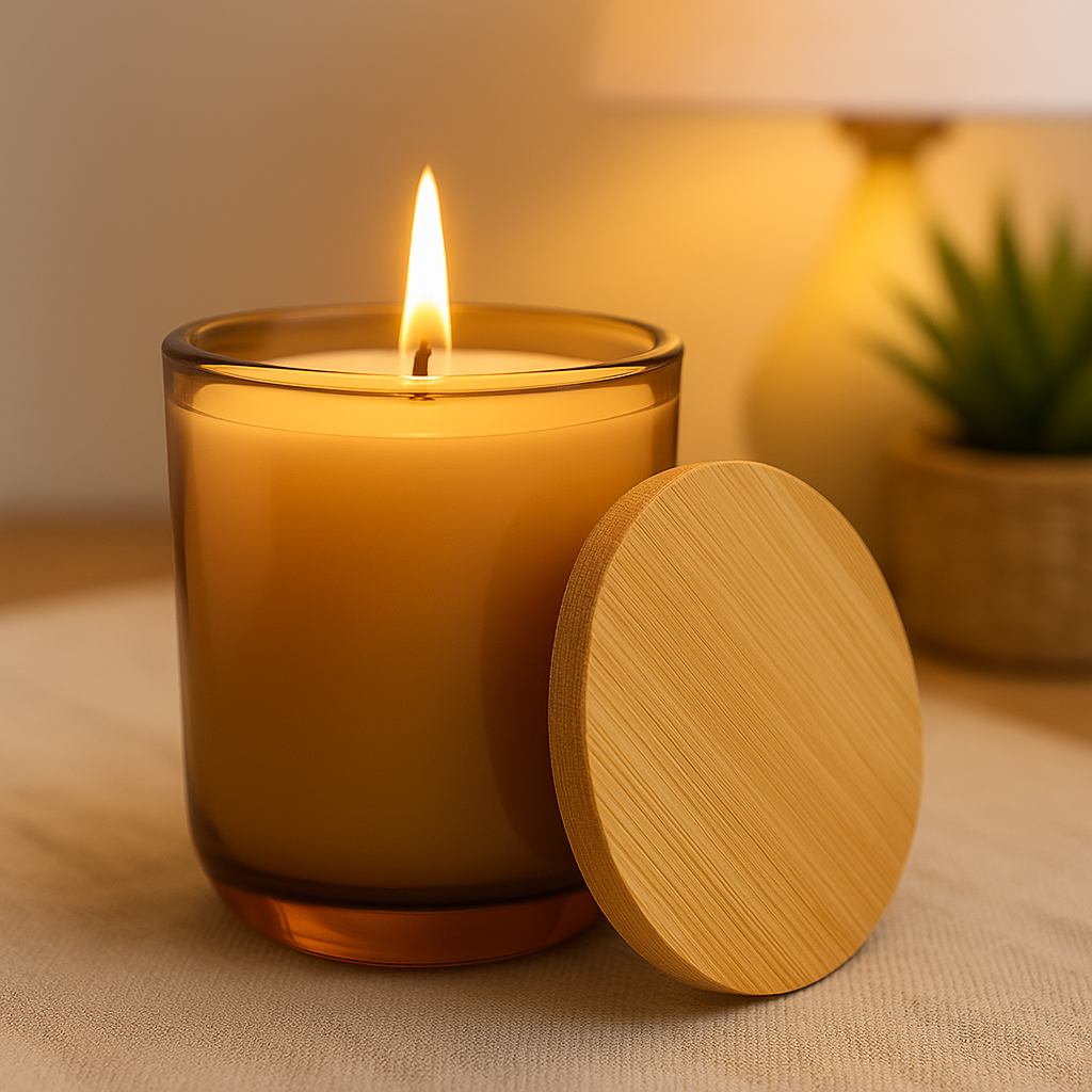 Authentic Royalty "Queen Lion" (Engraved) Soy Candle —  14oz Scented Candle