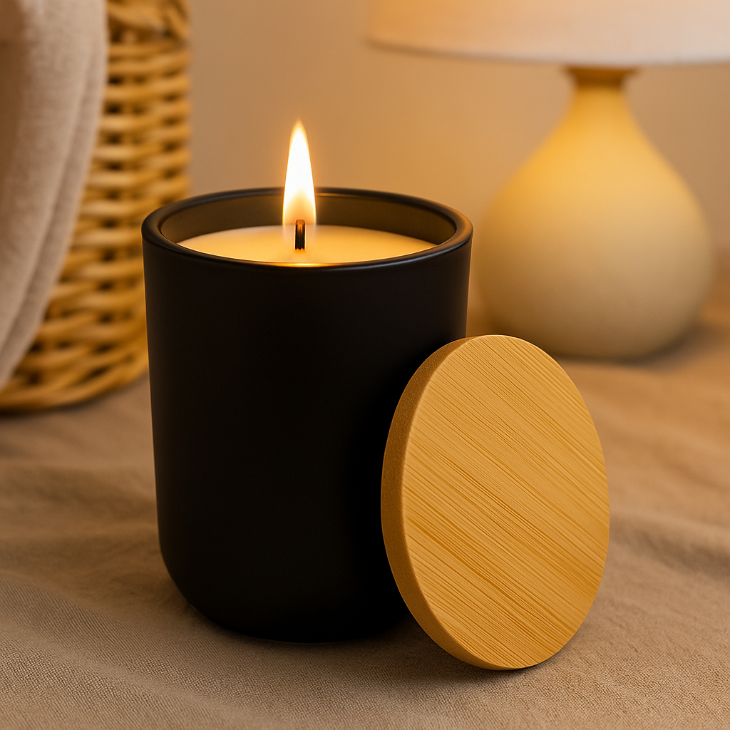 Authentic Royalty "Queen Lion" (Engraved) Soy Candle —  14oz Scented Candle